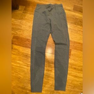 Gray leggings
